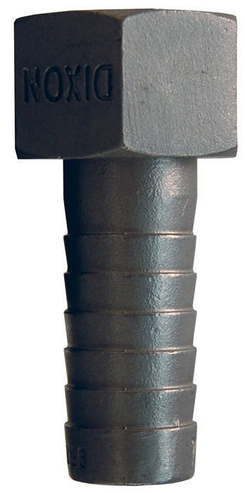RES646 by Dixon Valve | Short Shank Hose Coupling | Female Fitting | 3/4" Female NPSM x 3/4" Hose ID | 316 Stainless Steel