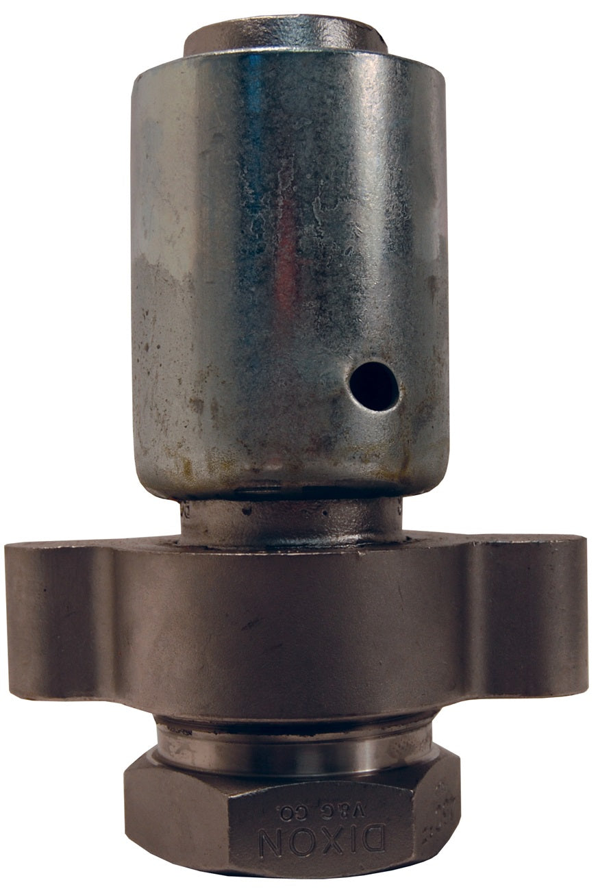RGF61P1 by Dixon Valve | Boss® Holedall® Fitting | 1-1/2" Female NPT x Hose Shank | Hose ID: from 1-58/64" to 2" | Stainless Steel
