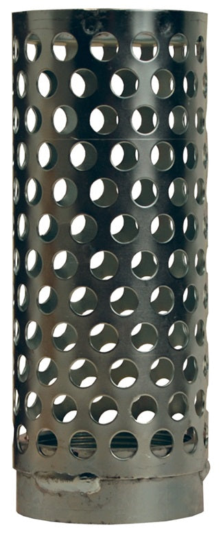 RSS35 by Dixon Valve | Round Hole Long Strainer | 3" Female NPSM | Zinc Plated Steel