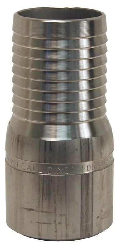 RSTB15 by Dixon Valve | King Combination Nipple | Beveled End | 1-1/4" Beveled End x 1-1/4" Hose ID | 316 Stainless Steel