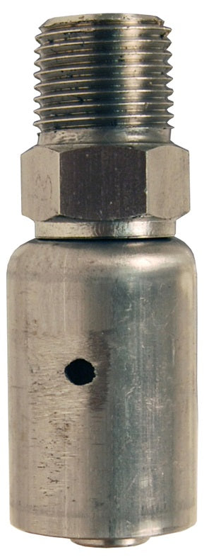 R8P2SS by Dixon Valve | Holedall® External Swage Uni-Range Male Coupling | 1/2" Male NPT | Hose OD: From 58/64" to 62/64" | Stainless Steel