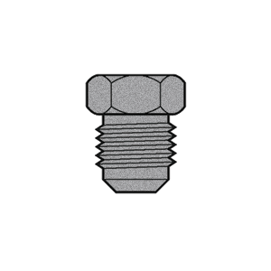 B-3229-03 Breco by Foster | Tube Plug | 3/16" Male SAE 45° Flare