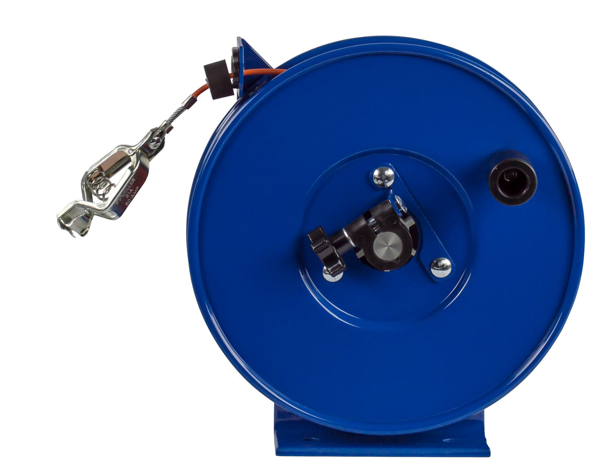 SDH-200-1 by Coxreels | SDH Series | Hand Crank Static Discharge Cable Reel | Steel | 200ft Cable Included