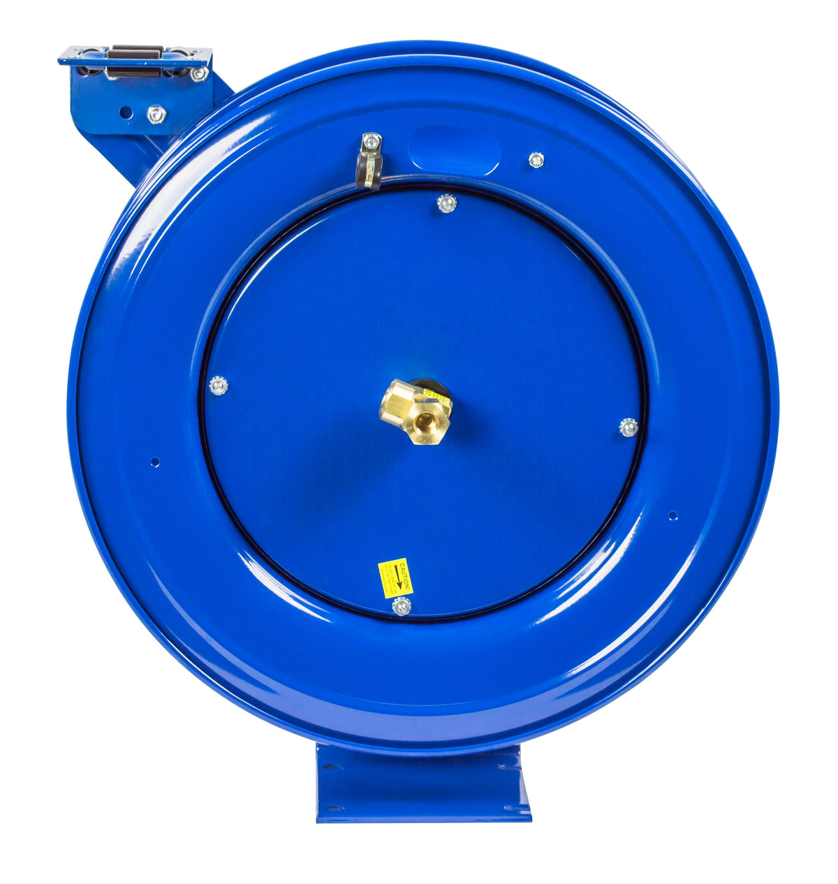 EZ-HPL-150 by Coxreels | EZ-SH Series | 5,000 PSI EZ-Coil Safety Spring Driven Hose Reel for Grease & Hydraulic Oil | 1/4" Hose ID, 1/4" FNPT Inlet | Steel | 50ft Capacity, Hose Not Included