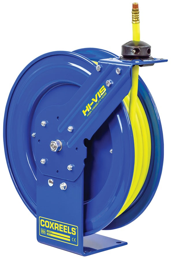 SHHV5050 by Dixon Valve | SH-HV-Series | Low Pressure Spring Driven Hose Reel - with Hose | 1/2" Hose ID | 50ft Hose Length