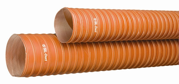 SDH-300X12 FLEXAIR™ by Kuriyama | SIL-Duct® | SDH™ Series | Silicone Coated Two-Ply Woven Fiberglass Ducting Hose | 3" ID | 12ft Length