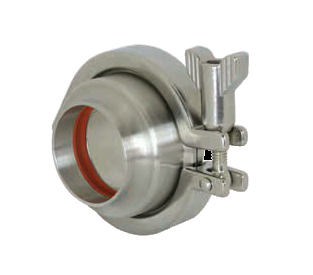 SJSS250BB-20 Dixon Valve SJSS Series Swivel - 2-1/2" Straight Weld x Weld - Style 20 - 316L Stainless Steel