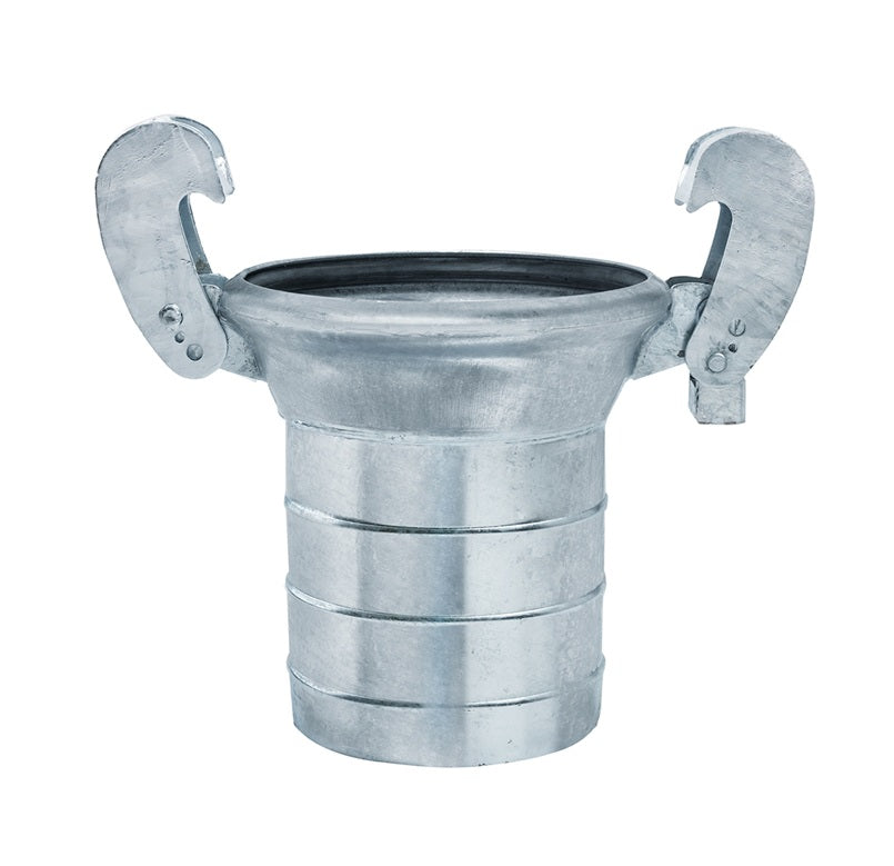 SLA-FH1200 by Kuriyama | SLA-FH Series | SPHERE LOCK™ Bauer Coupling | Type A | 12" Female Socket x 12" Hose Barb | Galvanized Steel