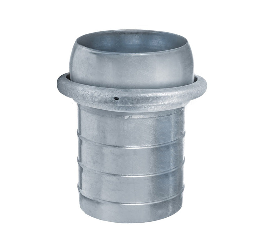 SLA-MH1200 by Kuriyama | SLA-MH Series | SPHERE LOCK™ Bauer Coupling | Type A | 12" Male Ball x 12" Hose Barb | Galvanized Steel