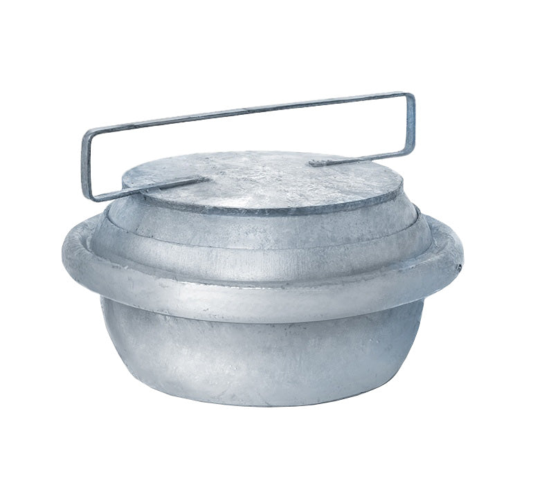SLA-MPLG1200 by Kuriyama | SLA-MPLG Series | SPHERE LOCK™ Bauer Coupling | Type A | 12" Male Ball Plug | Galvanized Steel