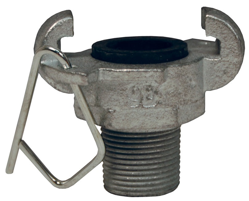 SL050M Sure-Lock® by Dixon Valve | Pneumatic Fitting | Small Head Coupling | Chicago Style x 1/2" Male NPT | Iron