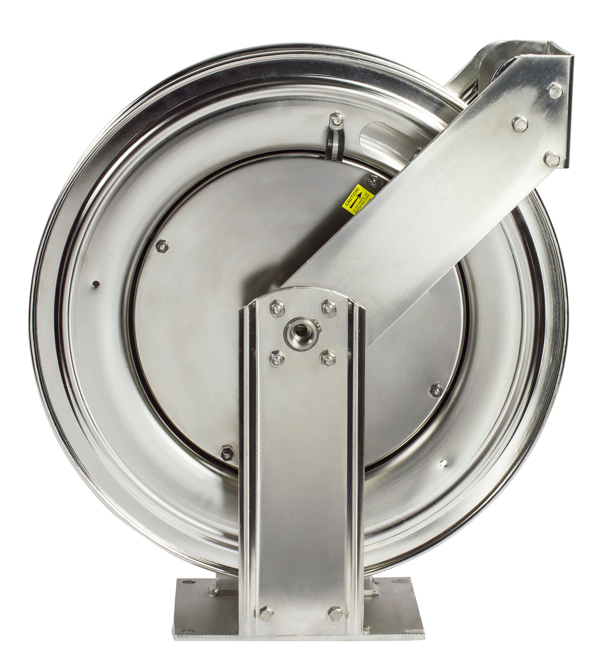 TSHL-N-450-SS by Coxreels | T-SS Series | 300 PSI Spring Driven Hose Reel | 1/2" Hose ID, 1/2" FNPT Inlet | Stainless Steel | 50ft Capacity, Hose Not Included