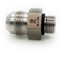 SS6400-16-12 by Midland | 1" Male JIC 37° Flare x 3/4" Male SAE O-Ring Boss | Adapter | 316 Stainless Steel