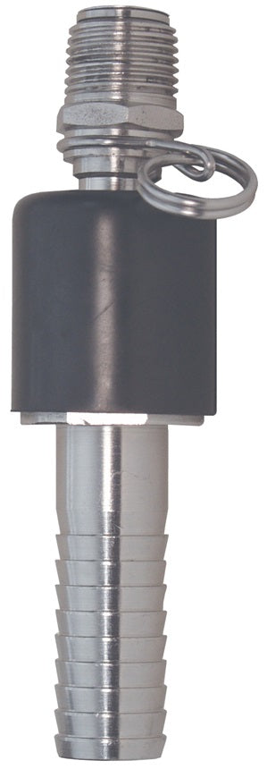 SSA44 by Dixon Valve | Swivel Connector for Washdown Spray Gun | Ball Type Swivel | 1/2" Male NPT x 1/2" Hose ID | 300 Stainless Steel