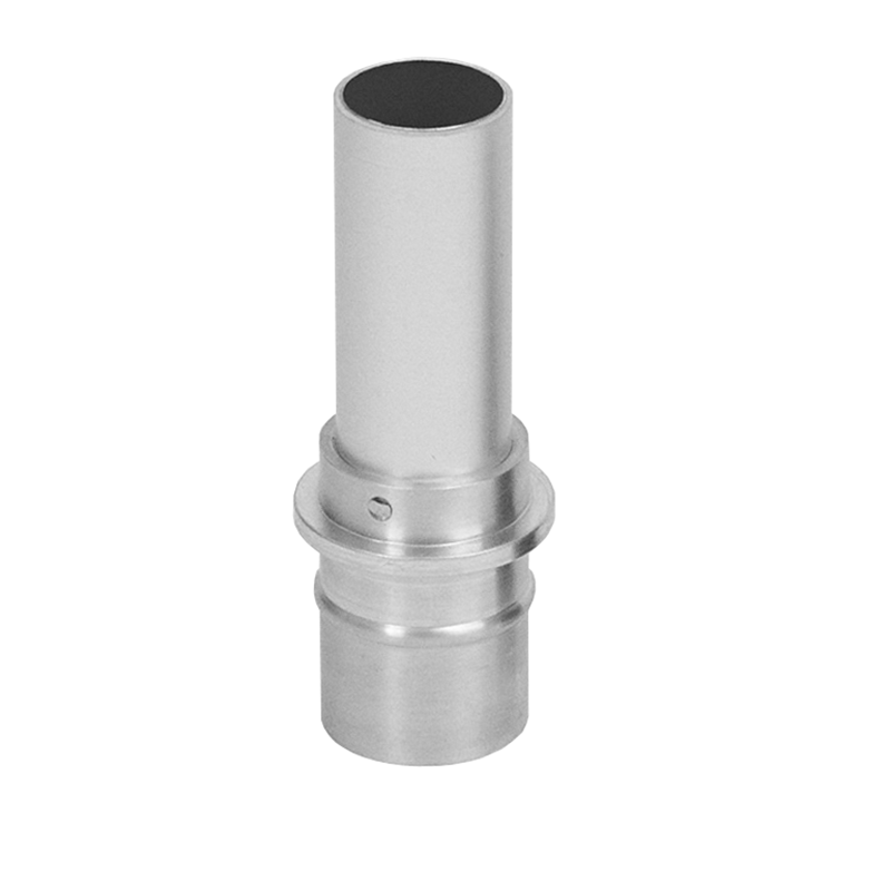 ST10 by Flexaust | Vacuum Inlet Adapter | 1-1/2" Hose ID | 6" Length | Aluminum