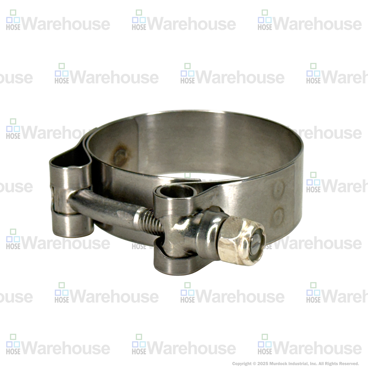 STBC175 by Dixon Valve | Style STBC | T-Bolt Clamp | 3/4" Band Width | Hose OD Range: from 1.56" to 1.81" | 300 Stainless Steel Band & Bolt