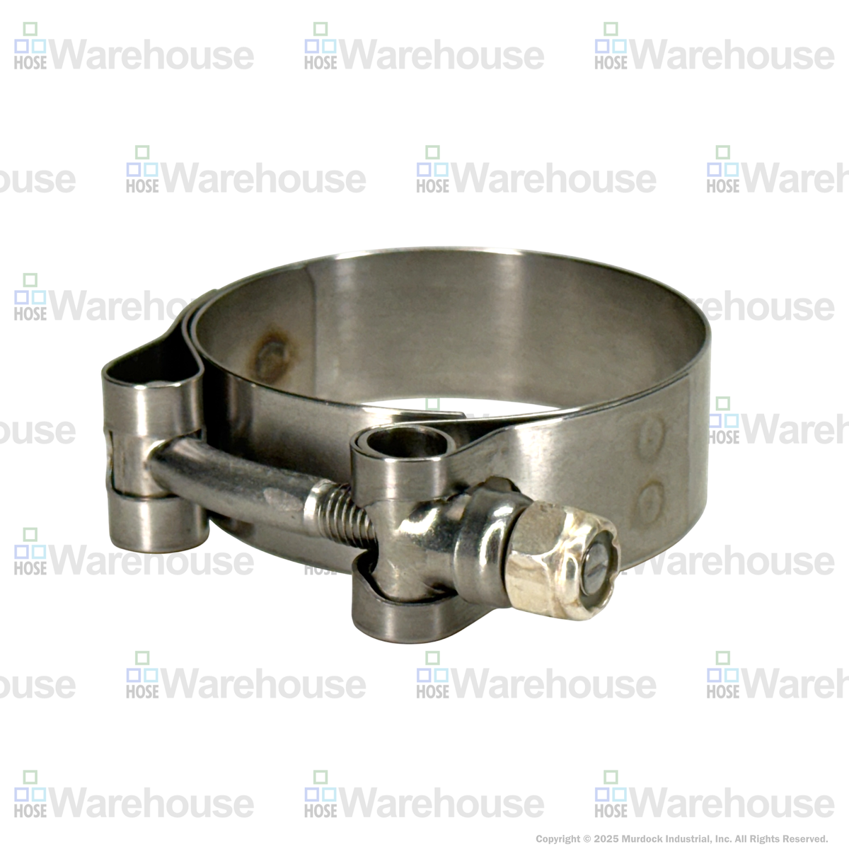 STBC225 by Dixon Valve | Style STBC | T-Bolt Clamp | 3/4" Band Width | Hose OD Range: from 2.06" to 2.31" | 300 Stainless Steel Band & Bolt
