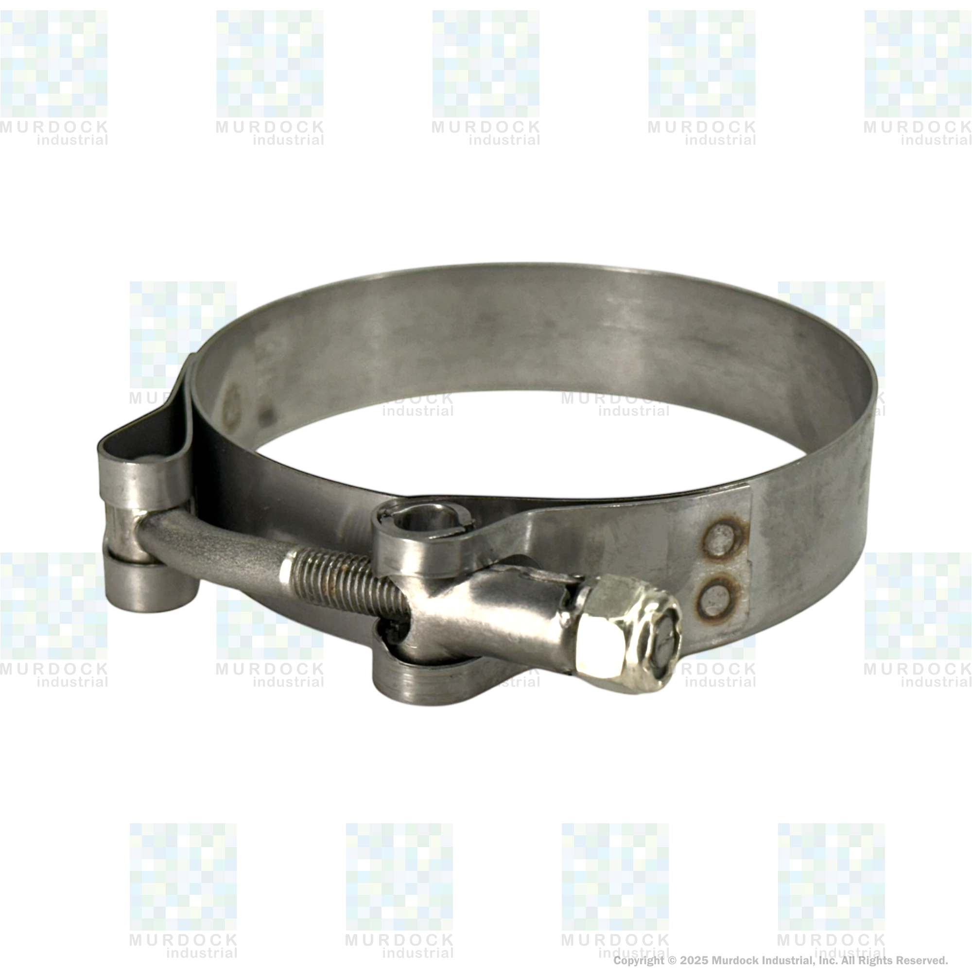STBC350 by Dixon Valve | Style STBC | T-Bolt Clamp | 3/4" Band Width | Hose OD Range: from 3.25" to 3.56" | 300 Stainless Steel Band & Bolt