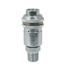 SV5105 by ZSi-Foster | SV Series | Safety Vent Coupler | Industrial Interchange | 3/8" MPT | Steel