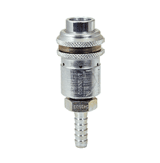 SV4904 by ZSi-Foster | SV Series Safety Vent Coupler | Industrial Interchange | 1/2" ID | Hose Barb | Steel