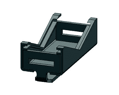 SX0220-100 by Band-It | SIGNFIX® Universal Channel Clamp | Accepts up to 3/4" Band Double Wrapped | Stainless Steel | 100/Box
