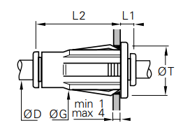 3157 56 00 by Parker | Plug-in Bulkhead Union | 3/8" Push-to-Connect x 3/8" Push-to-Connect | 1.93" Length | Straight | Nylon | Pack of 10