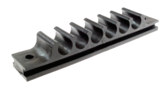 PTC6-7 by Coilhose | Tube Channel | 3/8" Tube OD | 7 Channels