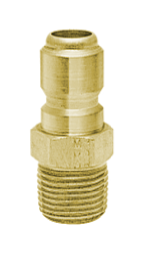 ST8M8-B Breco by Foster | FST Series | Straight-Thru Industrial Interchange | 1" Male NPT Thread | Brass