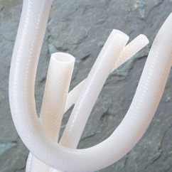 2910565-25 SILBRADE® by NewAge | Medical Grade Braid Reinforced Silicone Hose | 1/2" ID x .800" OD x .150" Wall | Natural | 25ft
