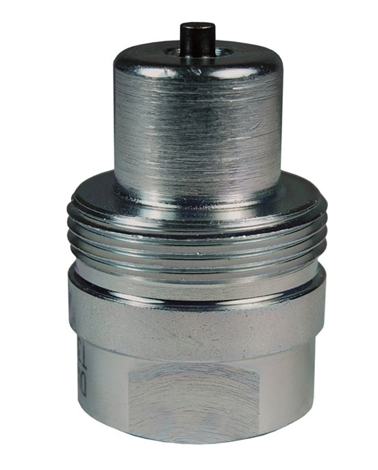 T3F3-PV by Dixon Valve | Hydraulic Quick Disconnect Coupling | T-Series | 3/8" Female NPTF x 3/8" 10K Threaded Poppet | Plug | Steel