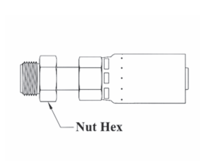 T18-4X5 by Couplamatic | T Series Coupling | 1/4" Hose ID x 1/2x20 Thread Size Inverted Male | Straight | Trivalent Zinc Plating | Pack of 10