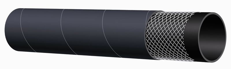 T254AA600X100 Alfagomma by Kuriyama | T254AA Series | Water Discharge Hose | 6" ID | 6.54" OD | 150 PSI | Black | 100ft