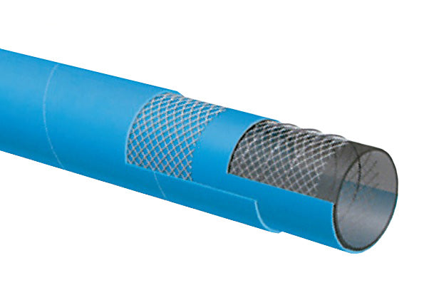 T509OE200X100 Alfagomma by Kuriyama | T505OG Series | UHMWPE Acid / Chemical Suction & Discharge Hose | 2" ID | 2.48" OD | 240 PSI | Blue | 100ft Length