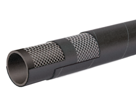 T757AA150X100 Alfagomma by Kuriyama | Plaster & Concrete Hose | Black | 1-1/2" ID | 2.13" OD | 600 PSI | 100ft Length