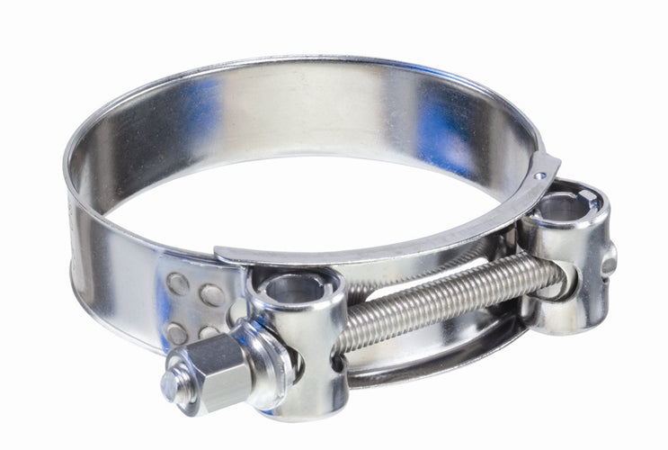 TBC-SS161 by Kuriyama | Band & Bolt and Nuts | Heavy Duty T-Bolt Clamp | Size Range: 5-7/8" - 6-11/32" | Band Width: 1-1/32" | Torque | 29ft. Lbs. | 304 Stainless Steel