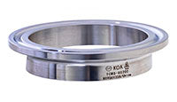 TCWS-SS200 by Kuriyama | TCWS-SS Series | Sanitary Adapter | 2" Tri Clamp End x 2" Weld End | Short | Straight | 316 Stainless Steel