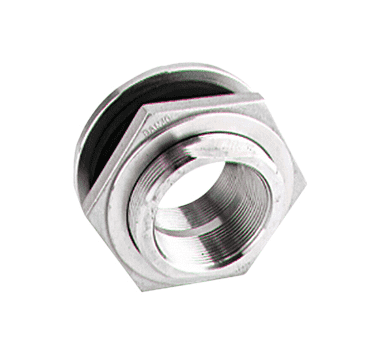 TF150SS by Banjo | IBC Tank Accessories | 1-1/2" Bulkhead Tank Fitting | Hole Size: 3" | 300 PSI | 316 Stainless Steel