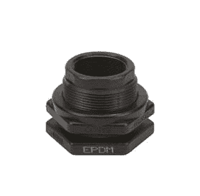 TF220 by Banjo | IBC Tank Accessories | 2" Bulkhead EPDM Tank Fitting | Hole Size: 3-1/4" | 300 PSI | Polypropylene | Pack of 10
