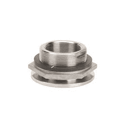 TF300SS by Banjo | IBC Tank Accessories | 3" Bulkhead Tank Fitting | Hole Size: 4-3/8" | 300 PSI | 316 Stainless Steel