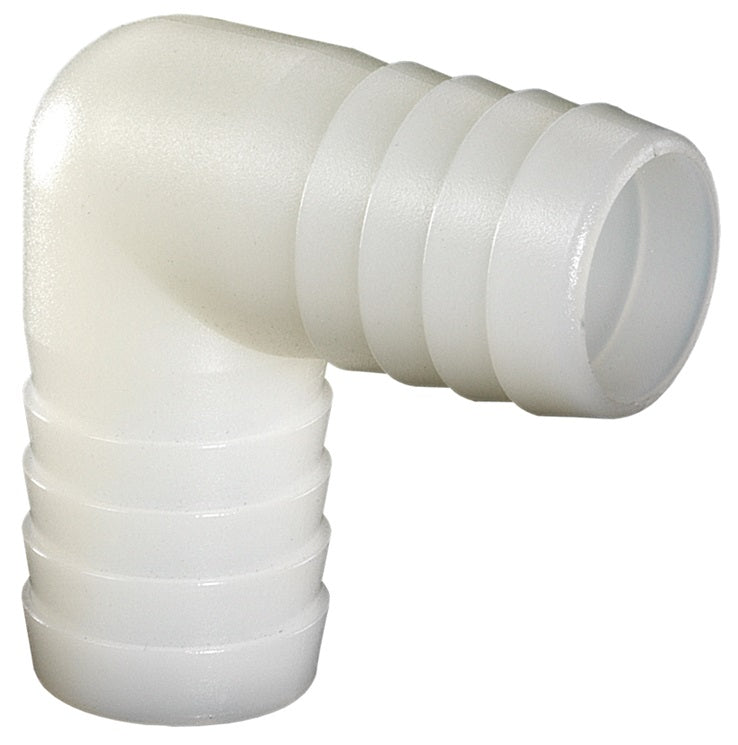 TLSS33 by Dixon Valve | Tuff-Lite® | Hose Mender/Splicer | 90° Elbow | 3/8" Hose ID x 3/8" Hose ID | Nylon | Pack of 50