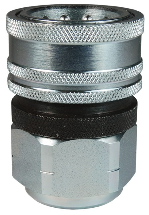 4TRF4 by Dixon Valve | Hydraulic Quick Disconnect Coupling | TR-Series | 1/2" Female NPTF x 1/2" European Interchange | Socket | Nitrile Seal | Steel