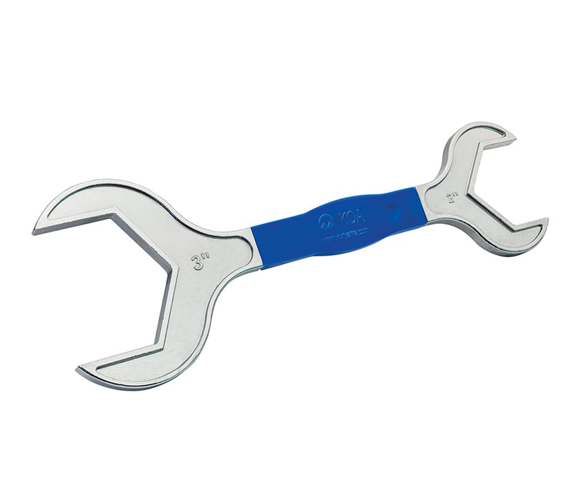 TSHW200300 by Kuriyama | TSHW Series | Sanitary Double Side Hex Wrench for Bevel Seat Hex Nut | 2" x 3" Size | Plated Carbon Steel