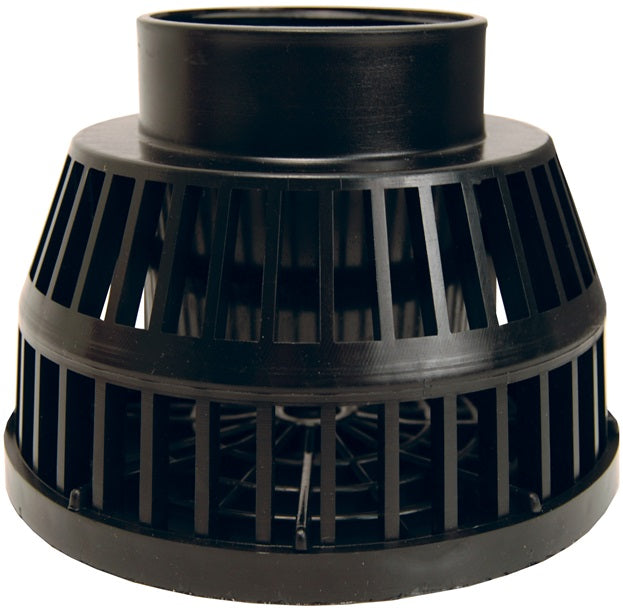TSS25 by Dixon Valve | Polypropylene Strainer | 2" Female NPT | Black Polypropylene with 30% Fiberglass