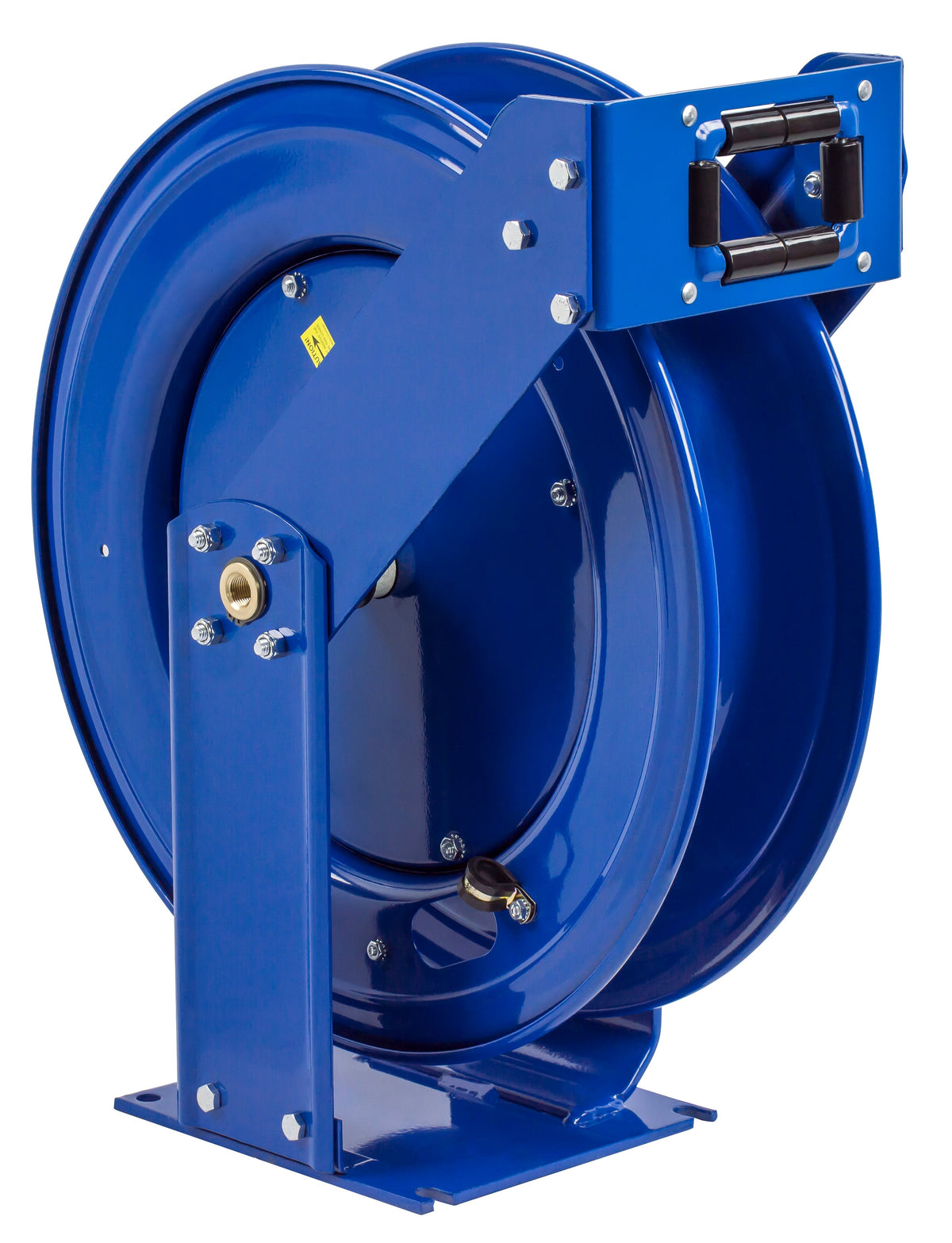 TSHL-N-3125 by Coxreels | T Series | 300 PSI Spring Driven Hose Reel for Air, Water & Oil | 3/8" Hose ID, 3/8" FNPT Inlet | Steel | 125ft Capacity, Hose Not Included
