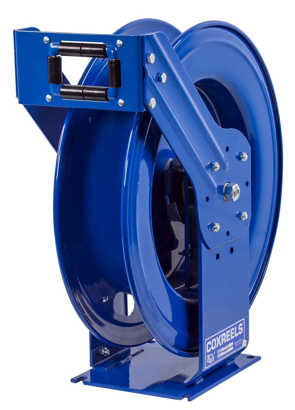 TSHL-N-635-BBX by Coxreels | T-DEF Series | 300 PSI Spring Driven Hose Reel for DEF | 1" Hose ID, 1" FNPT Inlet | Steel | 35ft Capacity, Hose Not Included
