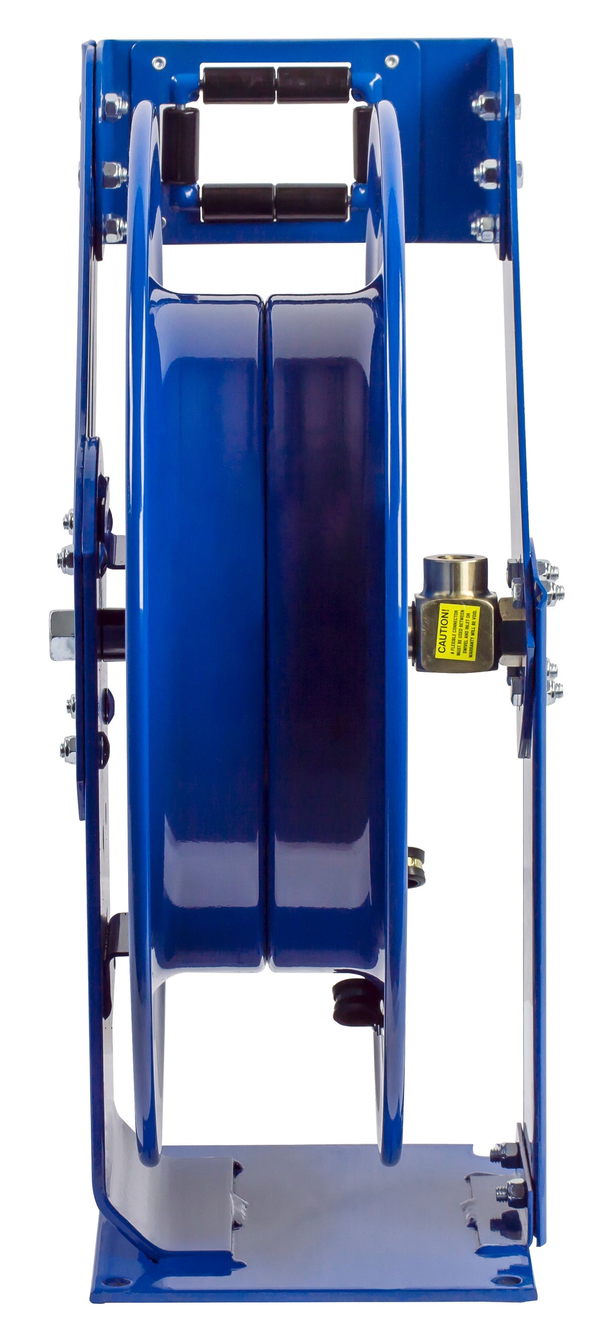TSHL-N-3125 by Coxreels | T Series | 300 PSI Spring Driven Hose Reel for Air, Water & Oil | 3/8" Hose ID, 3/8" FNPT Inlet | Steel | 125ft Capacity, Hose Not Included