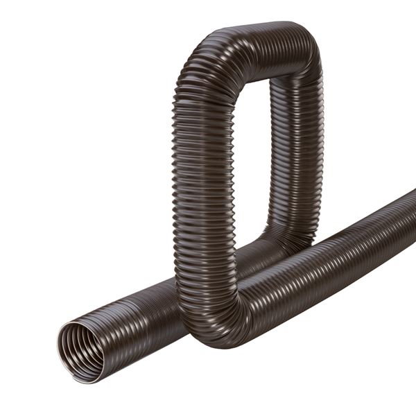 EDB-400X20 Tiger-Duct® by Kuriyama | Extendo-Duct® | EDB™ Series | Extendible / Contractible Ducting Hose | 4" ID | 4.17" OD | Brown | 20ft Length