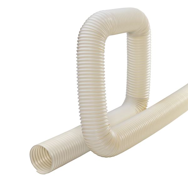 EDW-200X20 Tiger-Duct® by Kuriyama | Extendo-Duct® | EDW™ Series | Extendible / Contractible Ducting Hose | 2" ID | 2.26" OD | White | 20ft Length