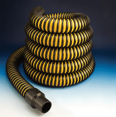 1.5-Tiger-Tail-50 by Flexaust | #6815027050 | Tiger Tail | Material Handling Duct Hose | 1.5 inch | 50ft