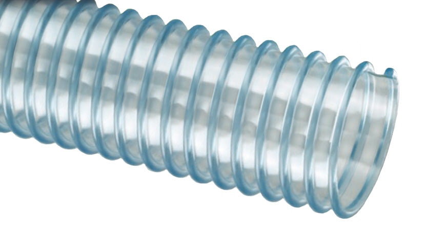 UVF200X50 Tigerflex™ by Kuriyama | Urevac™ Food | UVF™ Series | Food Grade Polyurethane Ducting / Material Handling Hose | 2" ID | 2.39" OD | 50ft Length